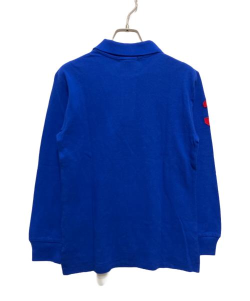 POLO RALPH LAUREN（ポロ・ラルフローレン）POLO RALPH LAUREN (ポロ・ラルフローレン) 長袖ビックポニーポロシャツ ブルー サイズ:Ｍ(10-12) 未使用品の古着・服飾アイテム