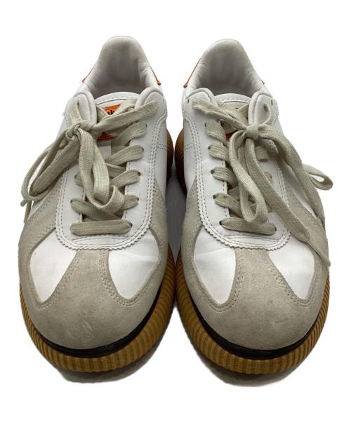 Onitsuka Tiger（オニツカタイガー）Onitsuka Tiger (オニツカタイガー) DELECITY プラットフォームスニーカー ホワイト サイズ:24の古着・服飾アイテム