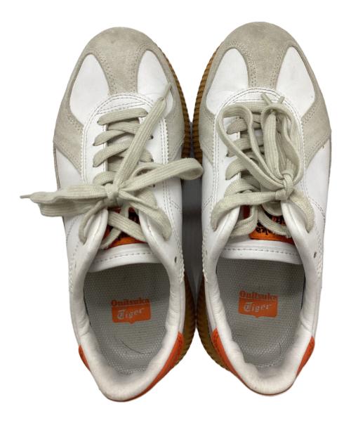 Onitsuka Tiger（オニツカタイガー）Onitsuka Tiger (オニツカタイガー) DELECITY プラットフォームスニーカー ホワイト サイズ:24の古着・服飾アイテム