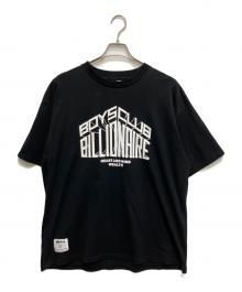 BILLIONAIRE BOYS CLUB（ビリオネアボーイズクラブ）の古着「プリントTシャツ」｜ブラック