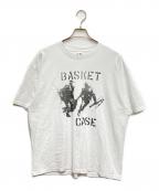 basketcaseバスケットケース）の古着「Cause for Alarm T-Shirt」｜ホワイト