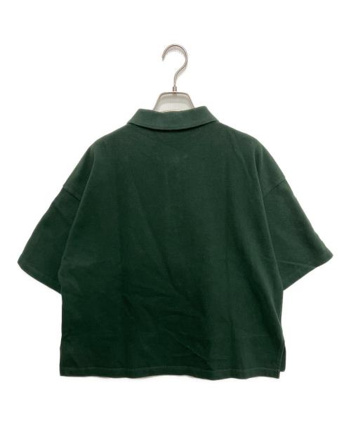 LACOSTE（ラコステ）LACOSTE (ラコステ) ヘビーウェイトポロシャツ グリーン サイズ:34の古着・服飾アイテム