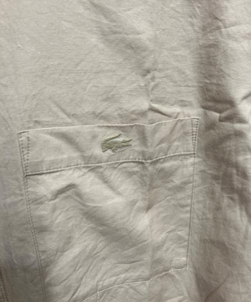 LACOSTE（ラコステ）LACOSTE (ラコステ) ルーズフィットシャツ ブラウン サイズ:38の古着・服飾アイテム