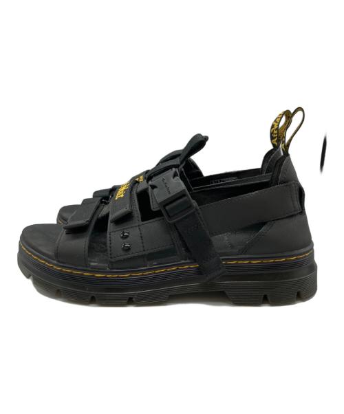 Dr.Martens（ドクターマーチン）Dr.Martens (ドクターマーチン) PEARSON マルチストラップ サンダル ブラック サイズ:UK 8の古着・服飾アイテム