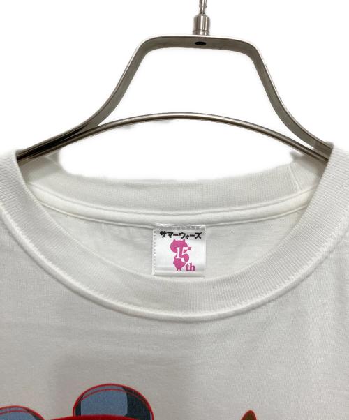 print star（プリントスター）print star (プリントスター) キングカズマプリントTシャツ ホワイト サイズ:Lの古着・服飾アイテム