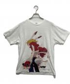 print starプリントスター）の古着「キングカズマプリントTシャツ」｜ホワイト