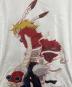 中古・古着 print star (プリントスター) キングカズマプリントTシャツ ホワイト サイズ:L：5000円