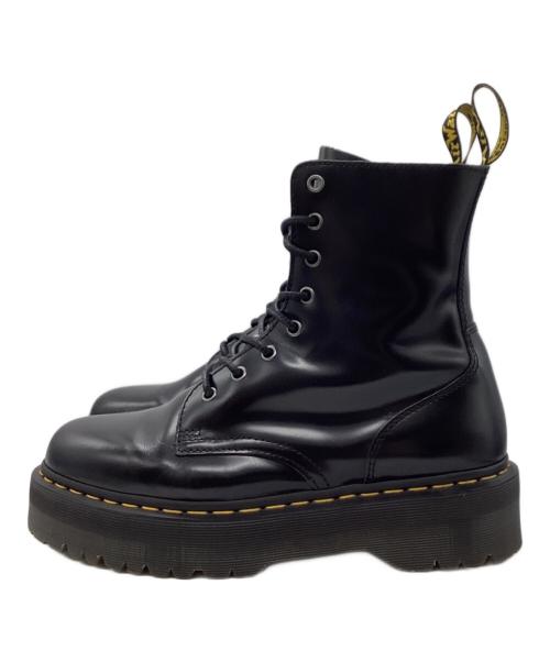 Dr.Martens（ドクターマーチン）Dr.Martens (ドクターマーチン) JADON8ホールブーツ ブラック サイズ:9の古着・服飾アイテム