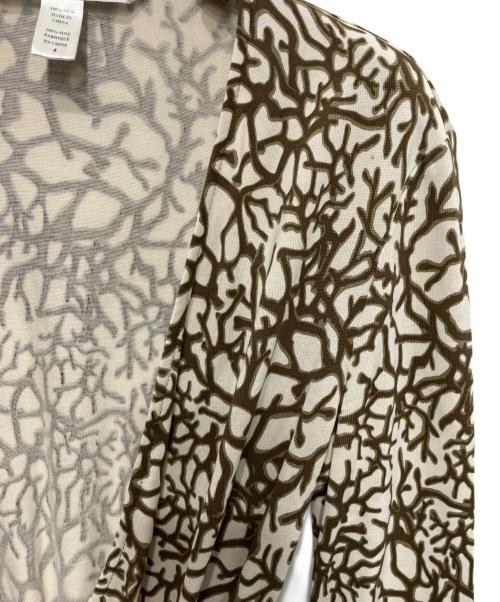 DIANE VON FURSTENBERG（ダイアンフォンファステンバーグ）DIANE VON FURSTENBERG (ダイアンフォンファステンバーグ) シルクジャージー ラップワンピース ベージュ サイズ:4の古着・服飾アイテム
