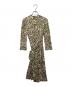 DIANE VON FURSTENBERG (ダイアンフォンファステンバーグ) シルクジャージー ラップワンピース ベージュ サイズ:4：5000円