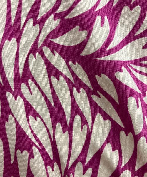 DIANE VON FURSTENBERG（ダイアンフォンファステンバーグ）DIANE VON FURSTENBERG (ダイアンフォンファステンバーグ) シルクジャージー ノースリーブワンピース パープル サイズ:4の古着・服飾アイテム