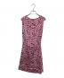 DIANE VON FURSTENBERG (ダイアンフォンファステンバーグ) シルクジャージー ノースリーブワンピース パープル サイズ:4：5000円