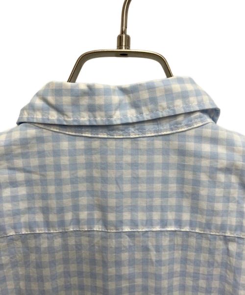 POLO RALPH LAUREN（ポロ・ラルフローレン）POLO RALPH LAUREN (ポロ・ラルフローレン) ギンガムチェックワンピース ブルー サイズ:16の古着・服飾アイテム