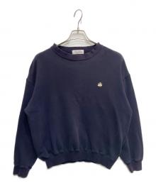 BROOKS BROTHERS（ブルックスブラザーズ）の古着「ワンポイントスウェット」｜ネイビー