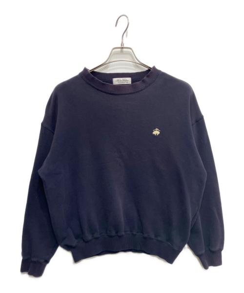 BROOKS BROTHERS（ブルックスブラザーズ）BROOKS BROTHERS (ブルックスブラザーズ) ワンポイントスウェット ネイビー サイズ:Mの古着・服飾アイテム