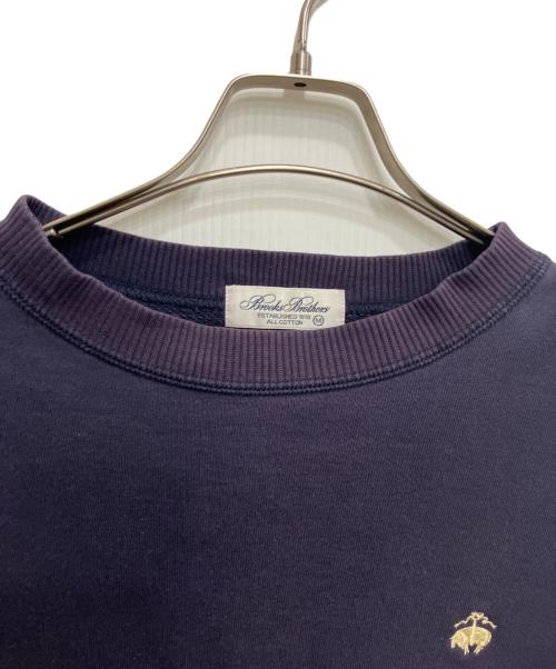 BROOKS BROTHERS（ブルックスブラザーズ）BROOKS BROTHERS (ブルックスブラザーズ) ワンポイントスウェット ネイビー サイズ:Mの古着・服飾アイテム