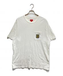 SUPREME（シュプリーム）の古着「Crest Label Pocket Tee」｜ホワイト