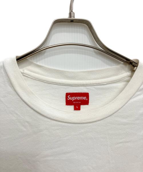 SUPREME（シュプリーム）SUPREME (シュプリーム) Crest Label Pocket Tee ホワイト サイズ:Lの古着・服飾アイテム