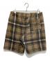 SUPREME (シュプリーム) Plaid Sweatshort ブラウン サイズ:S：8000円