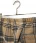 中古・古着 SUPREME (シュプリーム) Plaid Sweatshort ブラウン サイズ:S：8000円