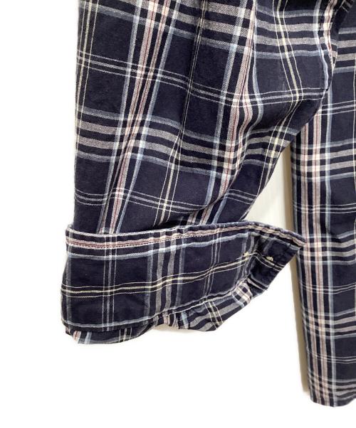 CarHartt（カーハート）CarHartt (カーハート) チェックBDシャツ ネイビー サイズ:XLの古着・服飾アイテム