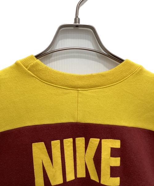 NIKE（ナイキ）NIKE (ナイキ) レタードスウェット レッド×イエロー サイズ:不明の古着・服飾アイテム
