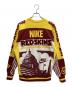 NIKE (ナイキ) レタードスウェット レッド×イエロー サイズ:不明：5000円