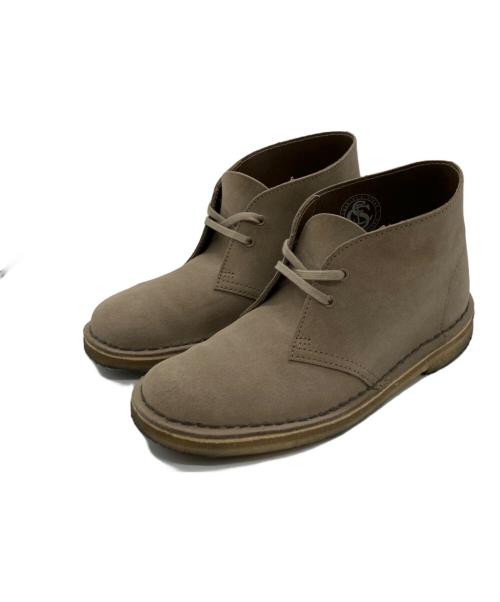 CLARKS（クラークス）CLARKS (クラークス) デザートブーツ サンド スエード ベージュ サイズ:US 7の古着・服飾アイテム