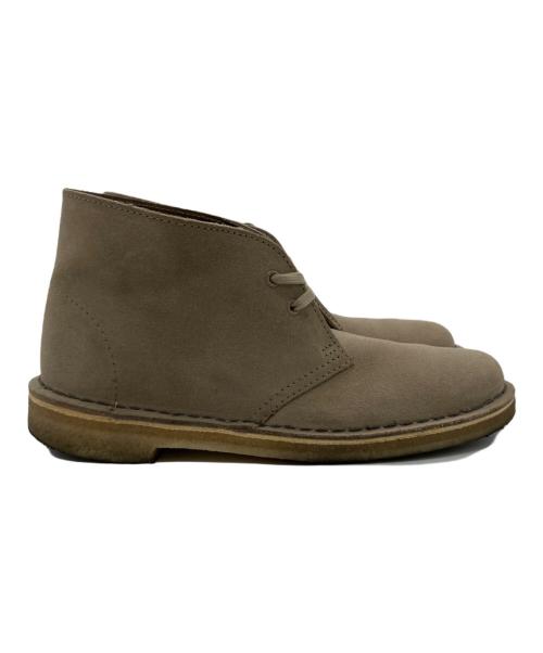 CLARKS（クラークス）CLARKS (クラークス) デザートブーツ サンド スエード ベージュ サイズ:US 7の古着・服飾アイテム