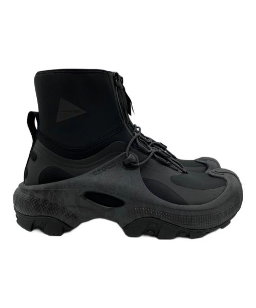 and wander（アンドワンダー）and wander (アンドワンダー) crocs (クロックス) Trail Break 2 ブラック サイズ:UK8の古着・服飾アイテム