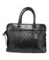 COACH（コーチ）の古着「CROSBY LEATHER LOGO COMMUTER」｜ブラック