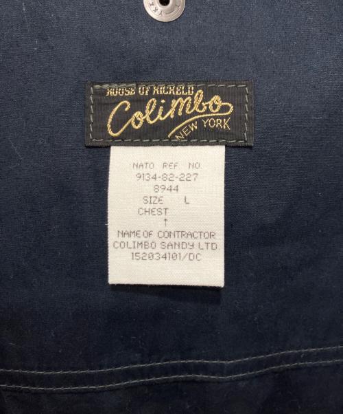 COLIMBO（コリンボ）COLIMBO (コリンボ) ホワイトホール ミディアム ミリタリー パーカー ネイビー サイズ:Lの古着・服飾アイテム