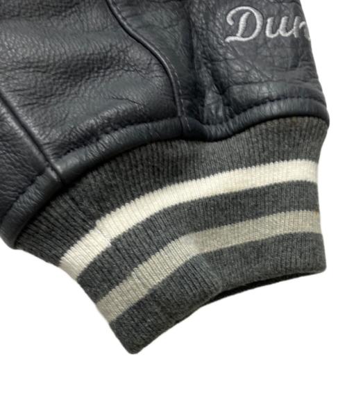 JORDAN（ジョーダン）JORDAN (ジョーダン) レザースタジャン グレー サイズ:Mの古着・服飾アイテム