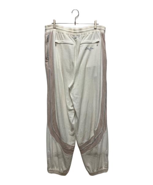 SEAN JOHN（ショーンジョン）SEAN JOHN (ショーンジョン) ベロアパンツ ホワイト サイズ:XLの古着・服飾アイテム