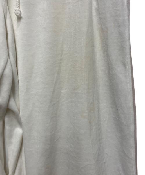 SEAN JOHN（ショーンジョン）SEAN JOHN (ショーンジョン) ベロアパンツ ホワイト サイズ:XLの古着・服飾アイテム