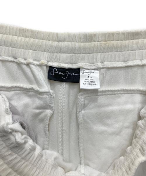 SEAN JOHN（ショーンジョン）SEAN JOHN (ショーンジョン) ベロアパンツ ホワイト サイズ:XLの古着・服飾アイテム