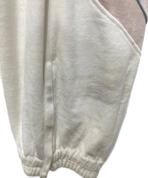 SEAN JOHN（ショーンジョン）SEAN JOHN (ショーンジョン) ベロアパンツ ホワイト サイズ:XLの古着・服飾アイテム