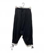 Y-3ワイスリー）の古着「U DRAWSTRING JERSEY 3/4 PANT」｜ブラック