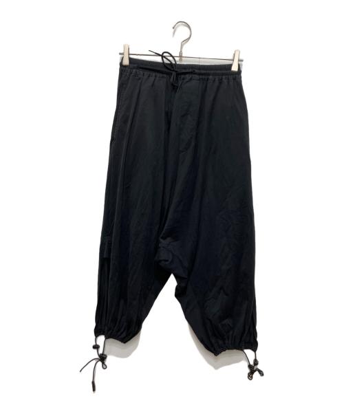 Y-3（ワイスリー）Y-3 (ワイスリー) U DRAWSTRING JERSEY 3/4 PANT ブラック サイズ:Sの古着・服飾アイテム