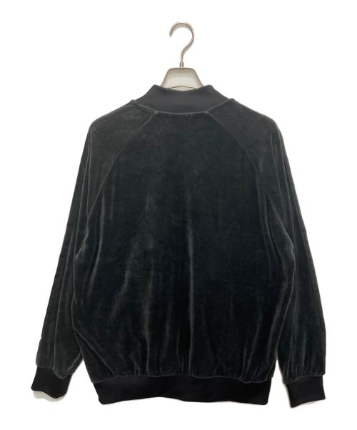 adidas（アディダス）adidas (アディダス) SST アディカラー ベロア トラックトップ グレー サイズ:4XLの古着・服飾アイテム