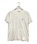 maison kitsuneメゾンキツネ）の古着「フォックスパッチTシャツ」｜ホワイト