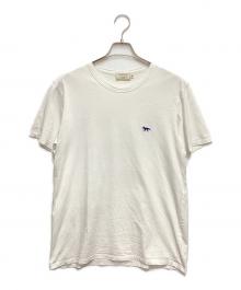 maison kitsune（メゾンキツネ）の古着「フォックスパッチTシャツ」｜ホワイト