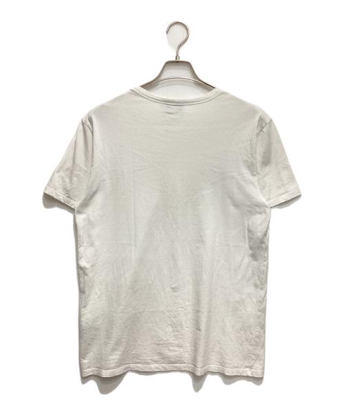 maison kitsune（メゾンキツネ）maison kitsune (メゾンキツネ) フォックスパッチTシャツ ホワイト サイズ:Mの古着・服飾アイテム