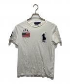 POLO RALPH LAURENポロ・ラルフローレン）の古着「ビッグポニーTシャツ」｜ホワイト