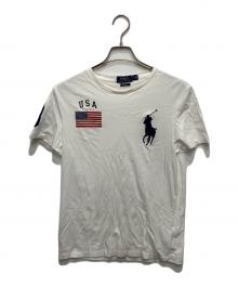 POLO RALPH LAUREN（ポロ・ラルフローレン）の古着「ビッグポニーTシャツ」｜ホワイト