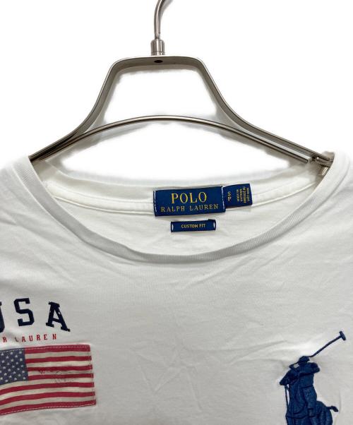 POLO RALPH LAUREN（ポロ・ラルフローレン）POLO RALPH LAUREN (ポロ・ラルフローレン) ビッグポニーTシャツ ホワイト サイズ:Sの古着・服飾アイテム