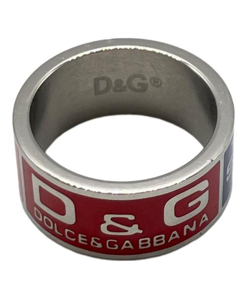 D&G（ディーアンドジー）D&G (ディーアンドジー) リング レッド×ブルー サイズ:23号の古着・服飾アイテム