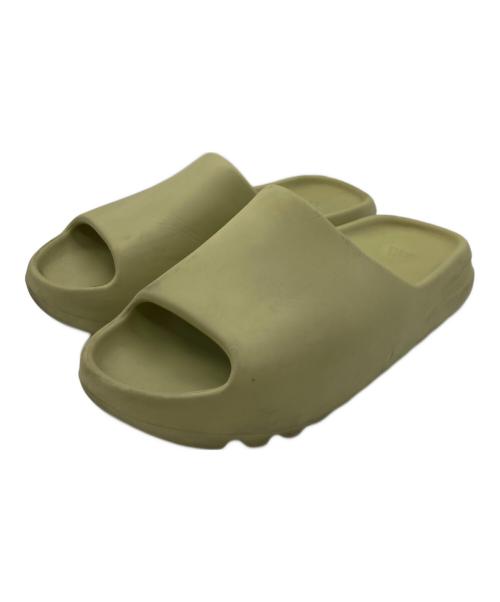 adidas（アディダス）adidas (アディダス) YEEZY SLIDE グリーン サイズ:27の古着・服飾アイテム