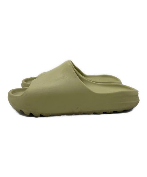 adidas（アディダス）adidas (アディダス) YEEZY SLIDE グリーン サイズ:27の古着・服飾アイテム