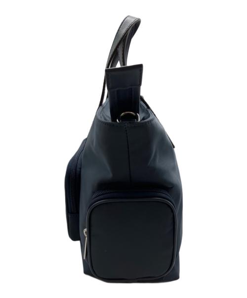 MICHAEL KORS（マイケルコース）MICHAEL KORS (マイケルコース) KHAI カーゴ ポケット トート スモールショルダーバッグ ネイビーの古着・服飾アイテム